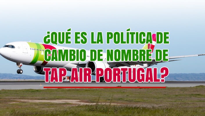 Política de cambio de nombre de TAP Air Portugal