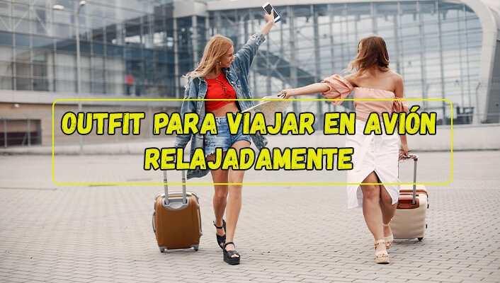 Outfit para viajar en avión