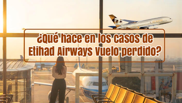 Etihad Airways Vuelo perdido